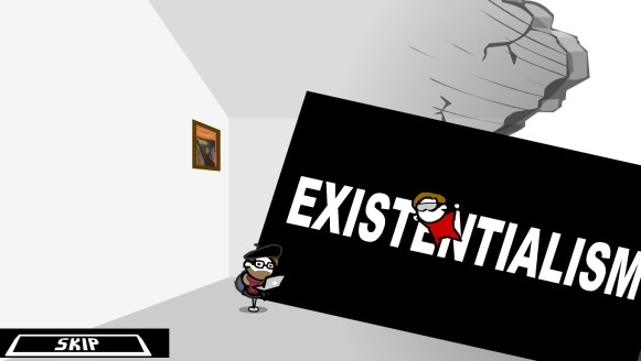 No Time to Explain, Existentialism